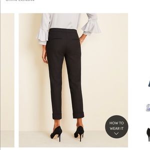 Ann Taylor High Waist Ankle Pant